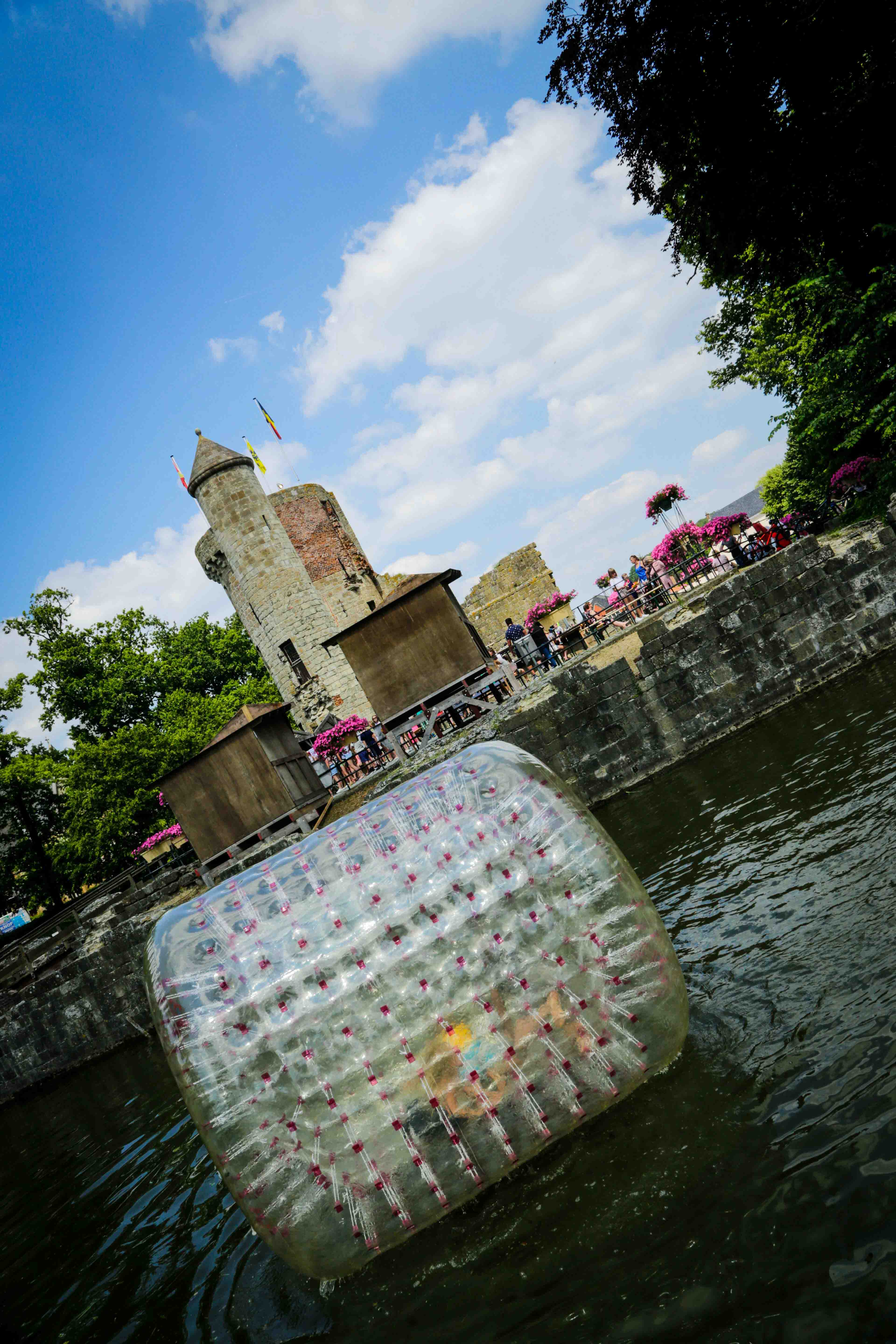 waterpret aan de burcht